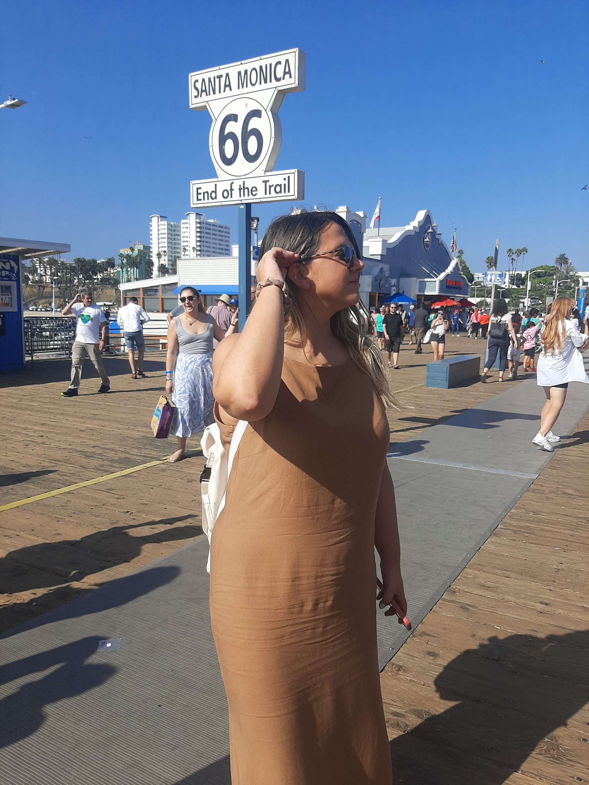 8 cosas que hacer en Santa Monica blog de viajes estados unidos cartel ruta 66
