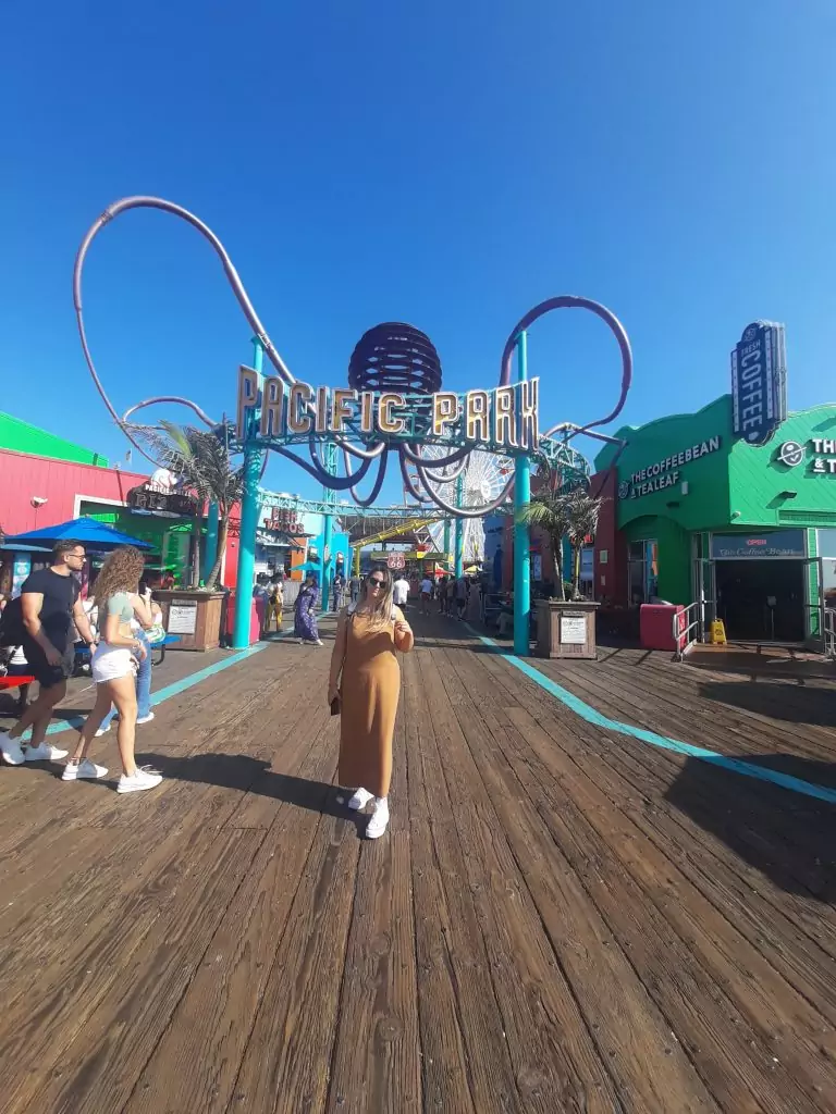 8 cosas que hacer en Santa Monica blog de viajes estados unidos pacific park