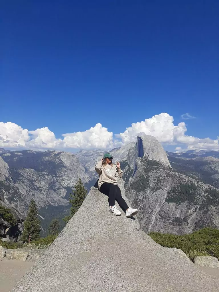 GUIA RUTA COSTA OESTE ESTADOS UNIDOS YOSEMITE NATIONAL PARK GLACIER POINT