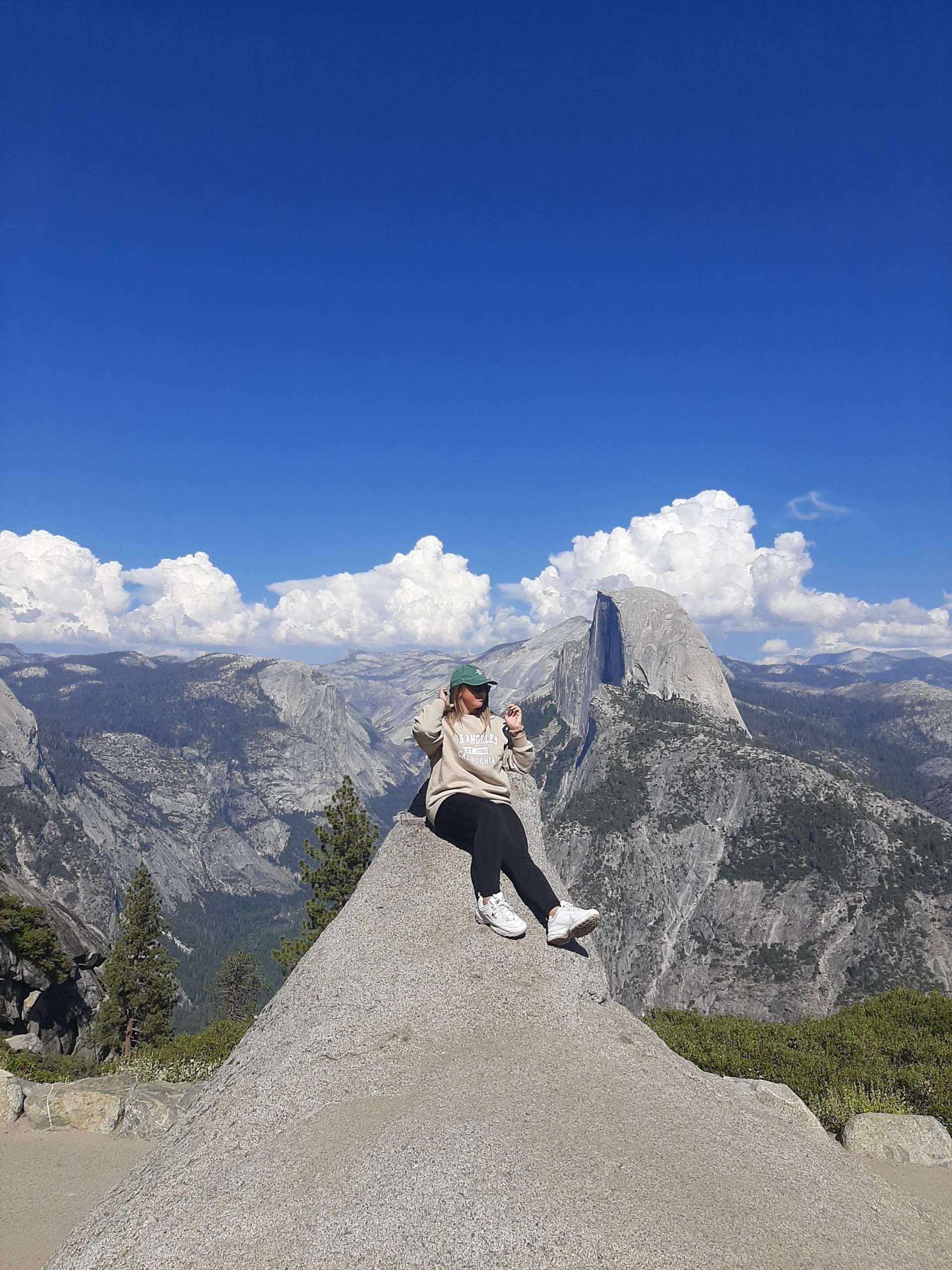 GUIA RUTA COSTA OESTE ESTADOS UNIDOS YOSEMITE NATIONAL PARK GLACIER POINT