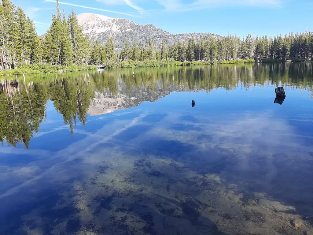 RUTA COESTA OESTA ESTADOS UNIDOS MAMMOTH LAKES Lake George