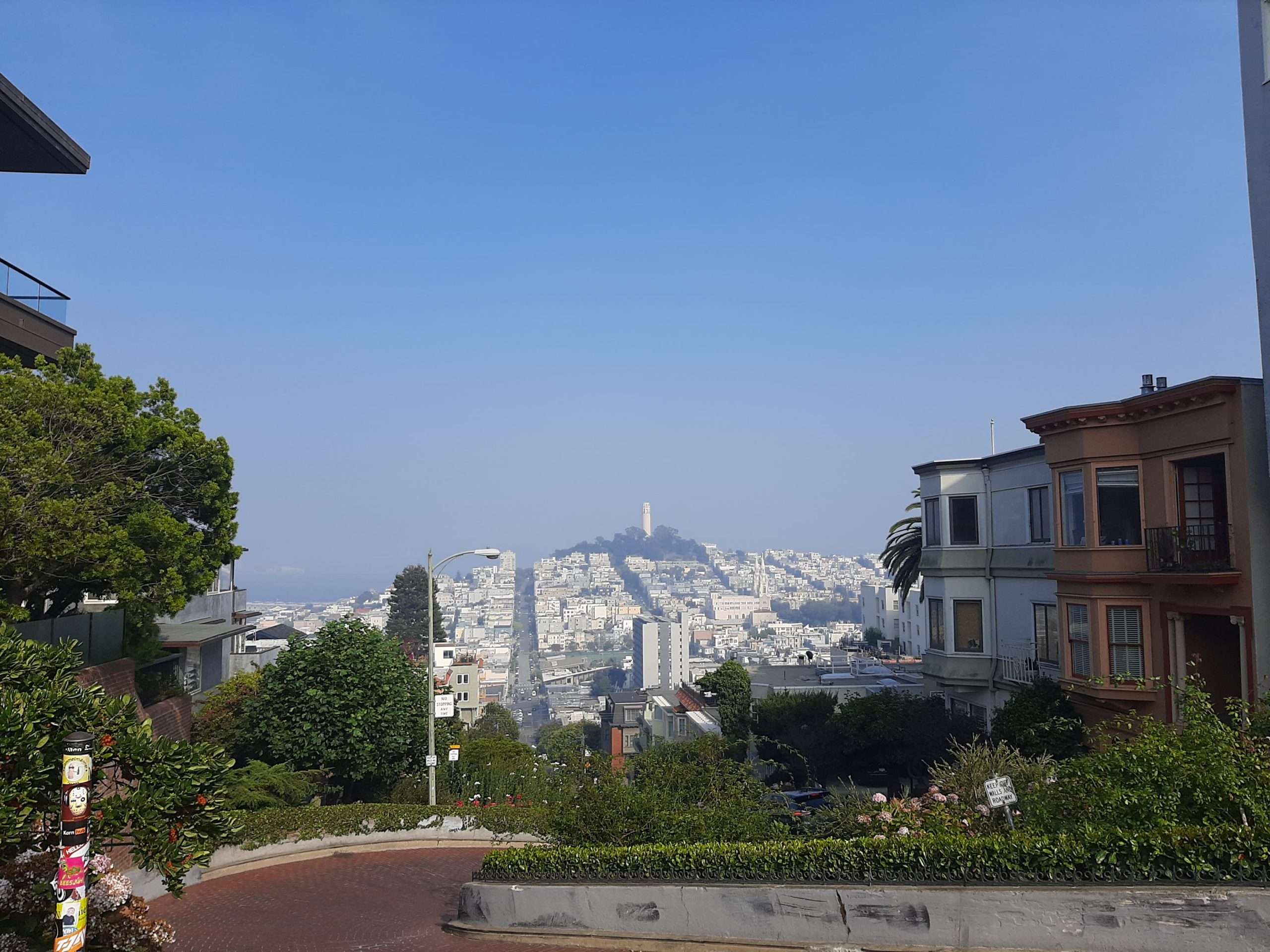 miradores gratuitos San Francisco lombard street view