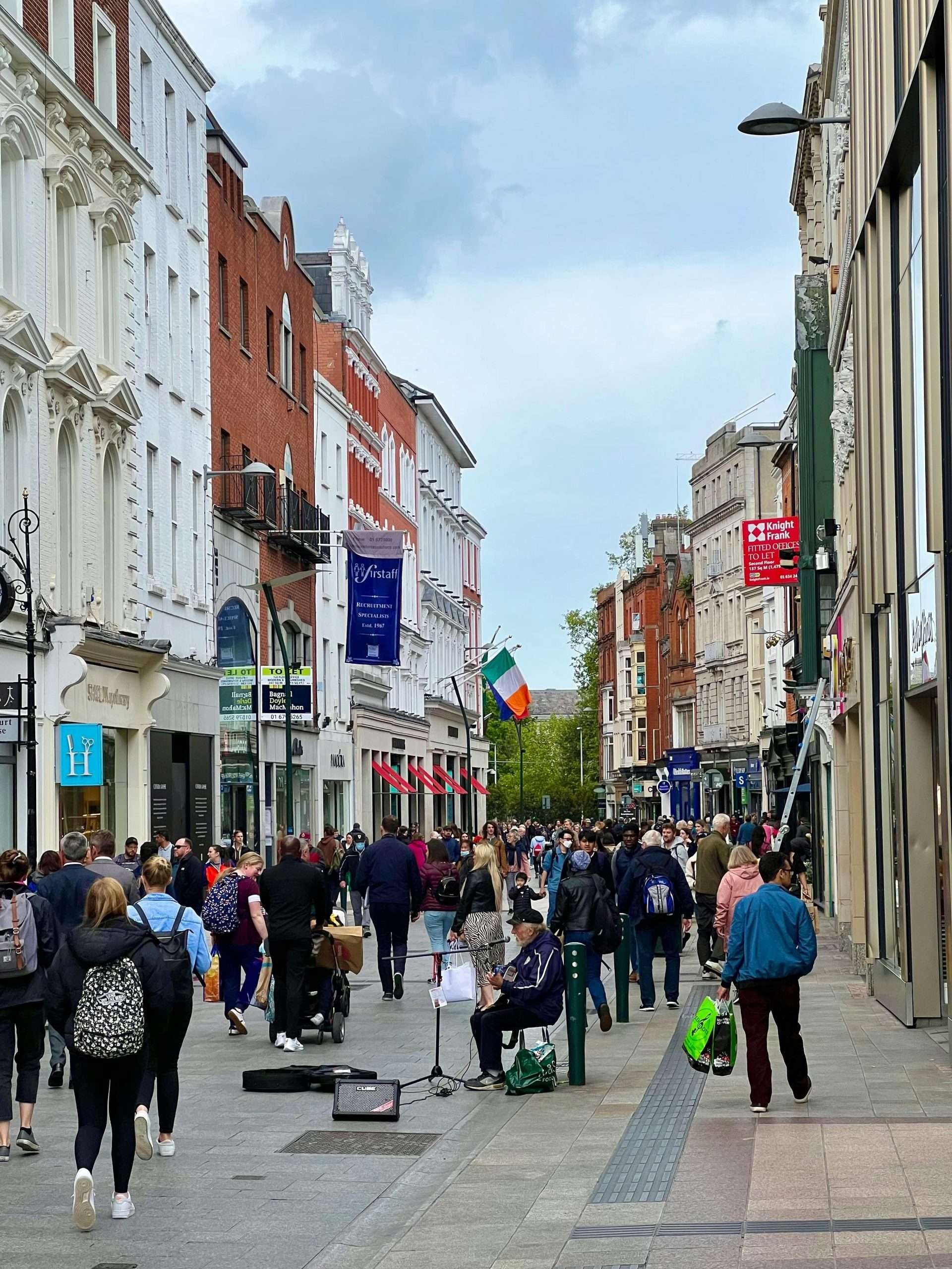 Viajar a Dublín Irlanda Grafton Street