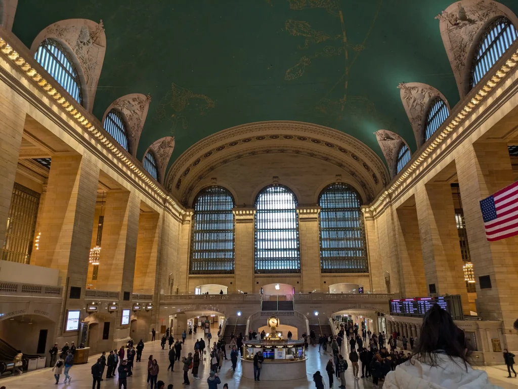 Itinerario y guía de viaje ruta de viaje de 10 días en Nueva York Grand Central Terminal