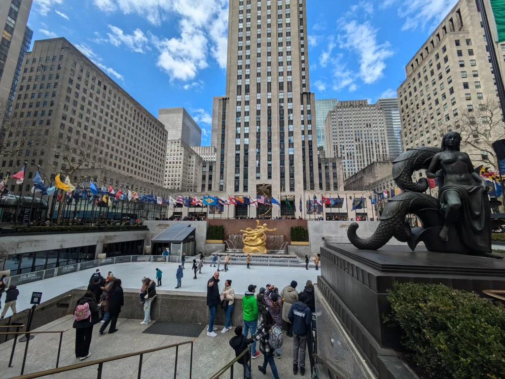 Itinerario y guía de viaje ruta de viaje de 10 días en Nueva York Rockefeller Center