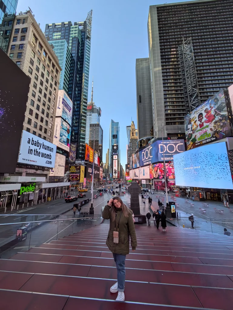 Itinerario y guía de viaje ruta de viaje de 10 días en Nueva York Times Square