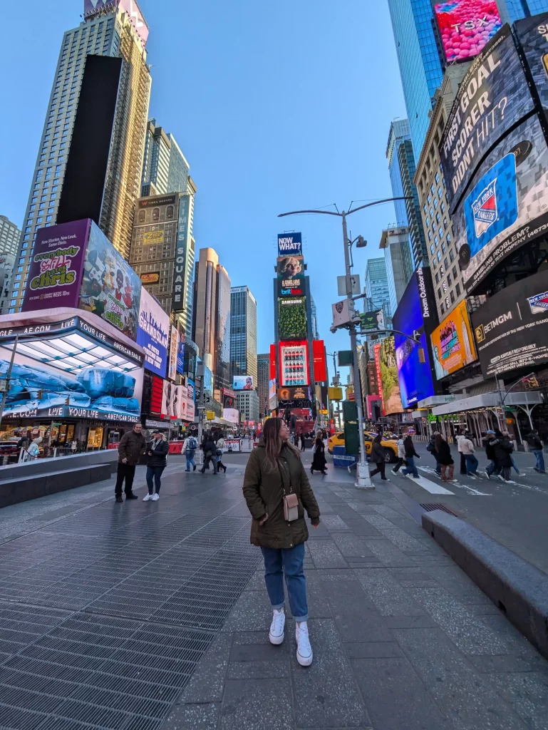 Itinerario y guía de viaje ruta de viaje de 10 días en Nueva York Times Square