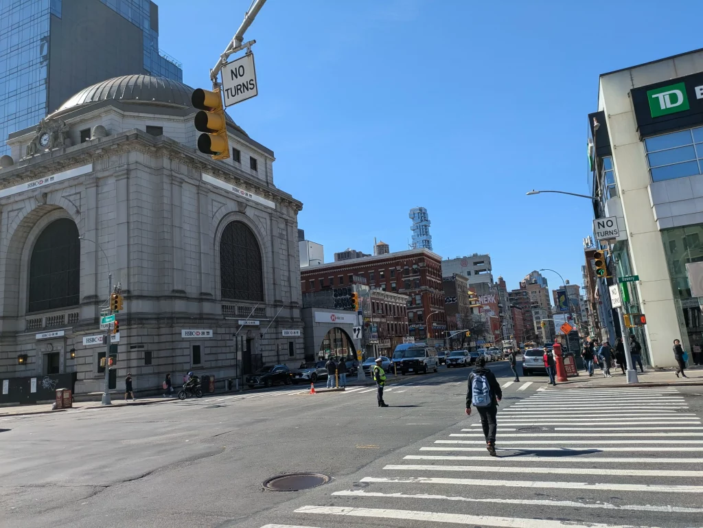 Itinerario y guía de viaje ruta de viaje de 10 días en Nueva York banco HSBC Chinatown