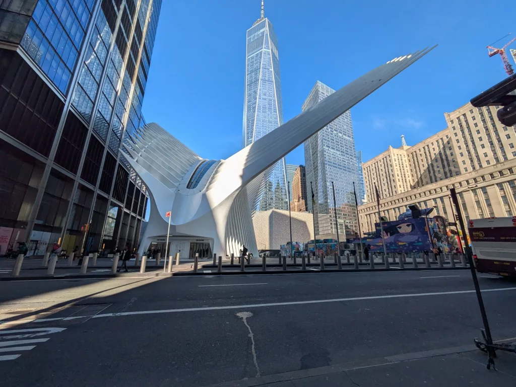 Itinerario y guía de viaje ruta de viaje de 10 días en Nueva York oculus de calatrava midtown sur